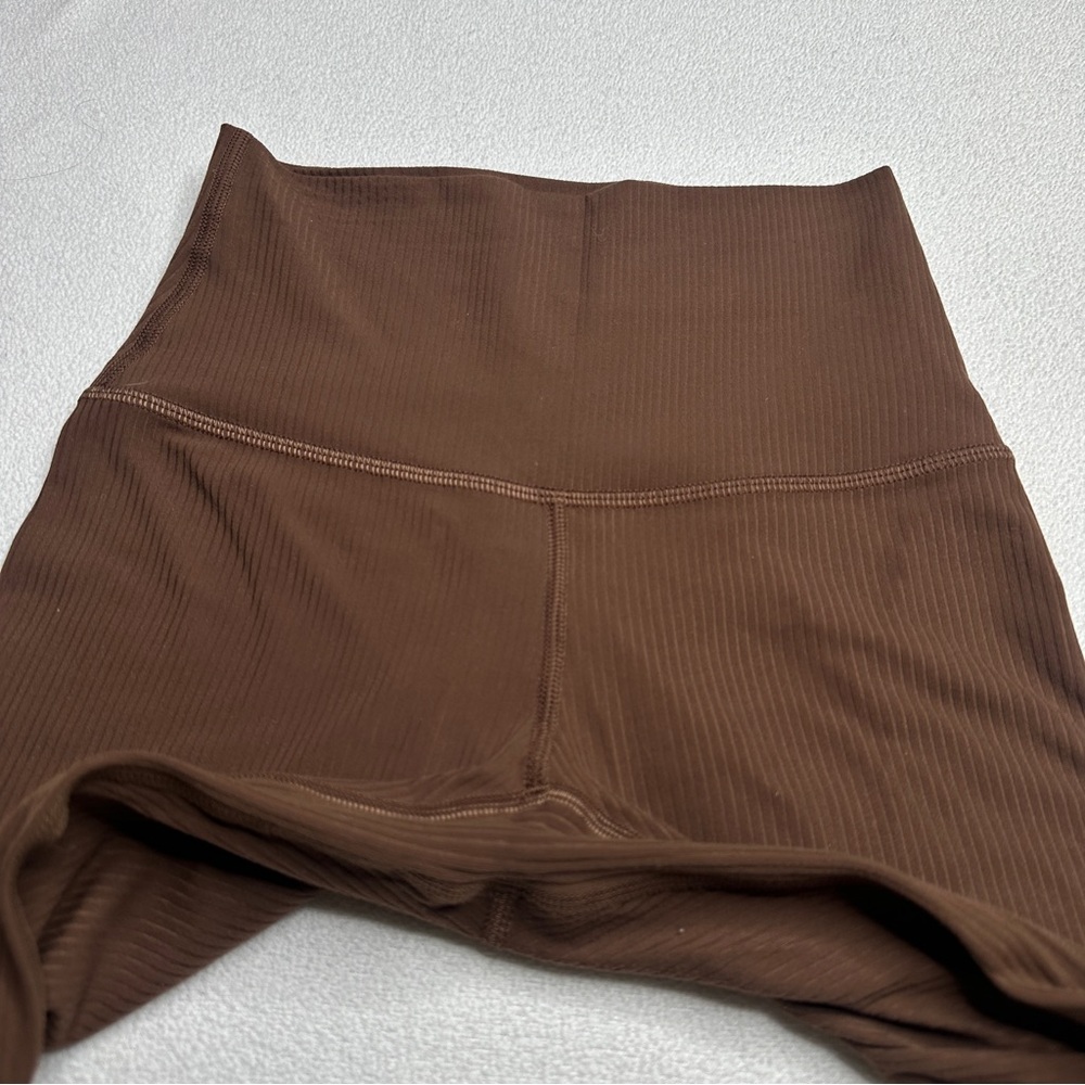 Lululemon Align Ribbed High-Rise Pant 25"•Java🤎 - Picture 7 of 11